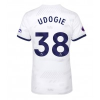 Tottenham Hotspur Destiny Udogie #38 Kotipaita Naiset 2023-24 Lyhythihainen